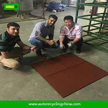 Swimming Pool Rubber Tile Making Machine