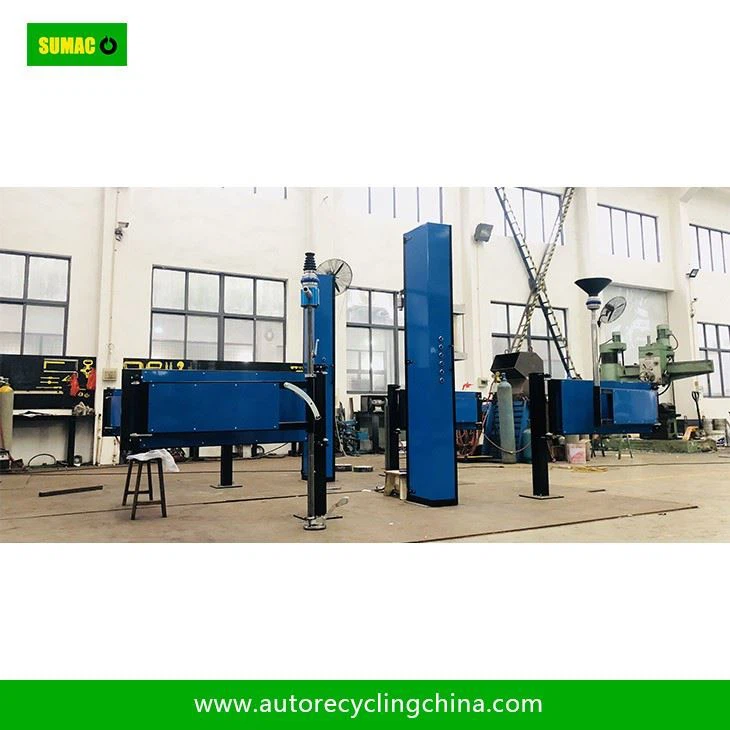 Semi-automatic ELV Waste Coolant Fuel Fluid Drain Station