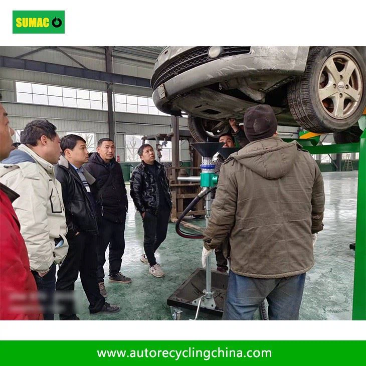 Vehicle Diesel Fuel Drain Station