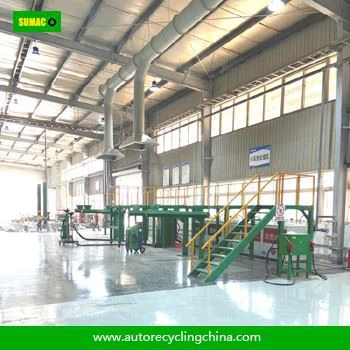 Auto Recycling Car Depollution System